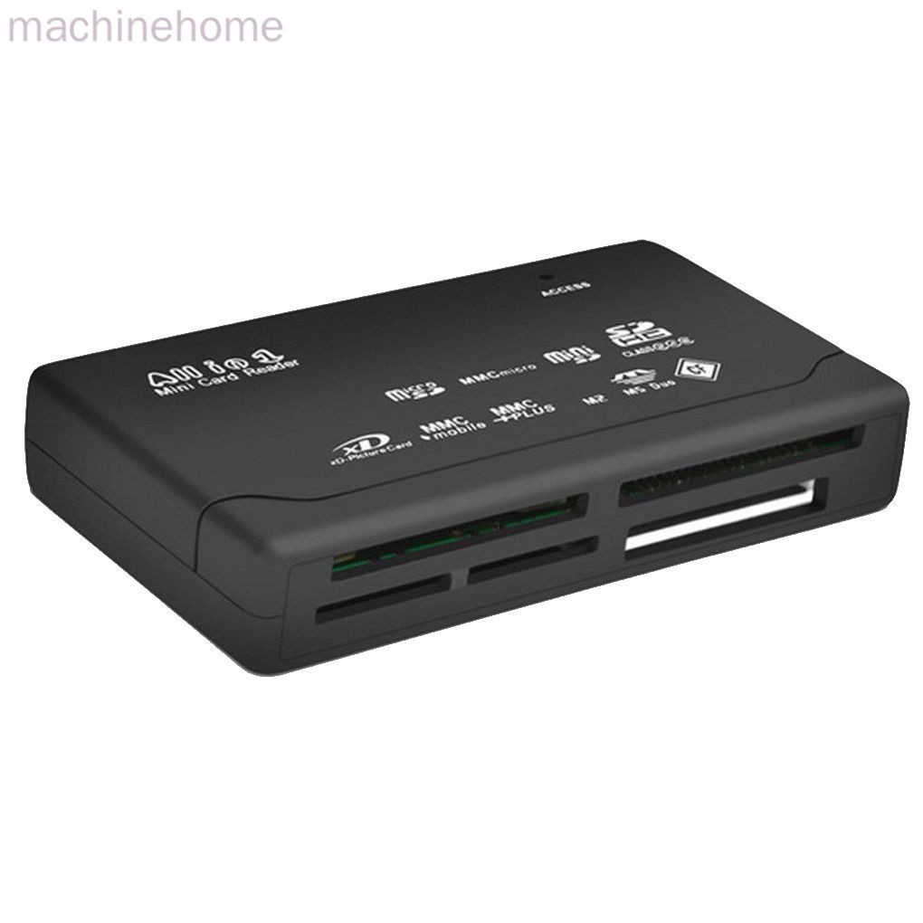 Đầu đọc thẻ nhớ tất cả trong một USB 2.0 SD hỗ trợ TF CF SD Mini SD SDHC MMC MS XD