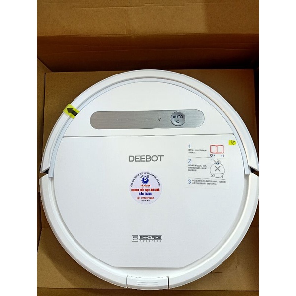 Robot hút bụi, lau nhà ECOVACS DEEBOT DD35/DD37 thông minh, dễ sử dụng.