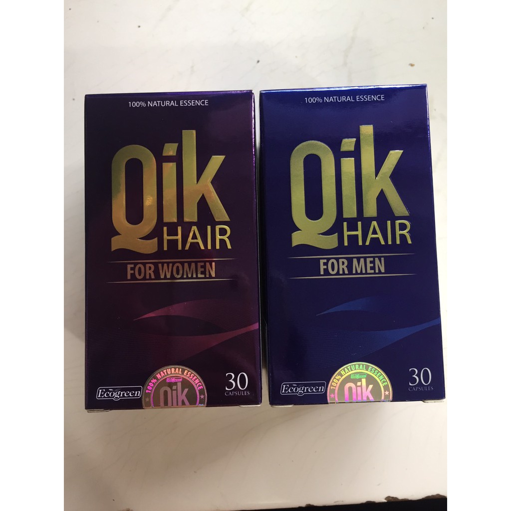 QIK for men/ for women