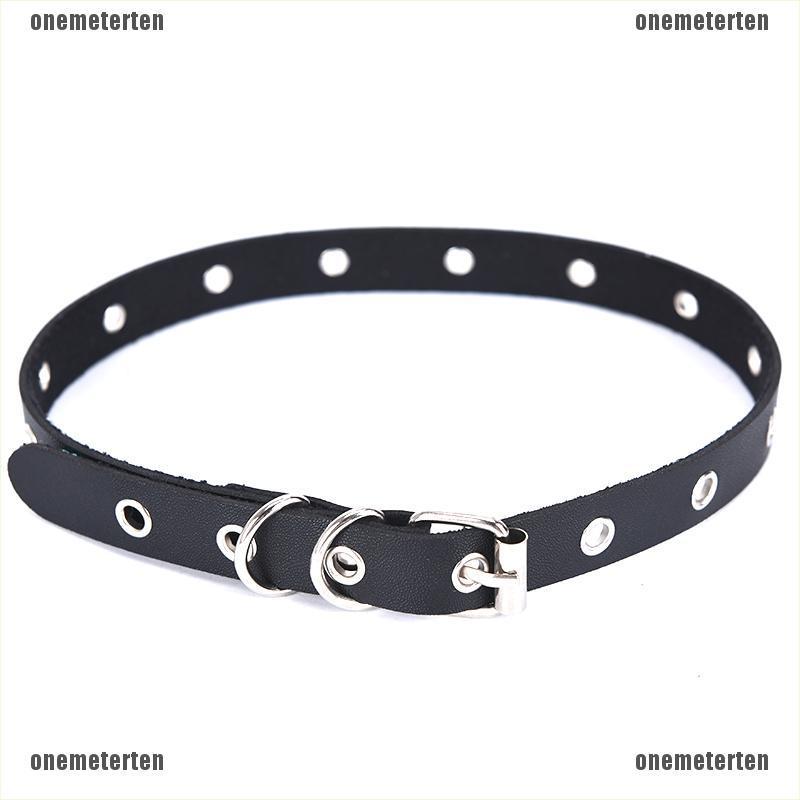 Vòng Cổ Choker Da Quyến Rũ Phong Cách Gothic Punk