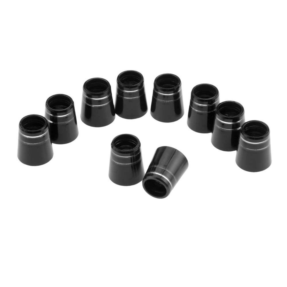 DARNELL 10Pcs Golf Ferrules Fit 0.335 Golf iron Rubber Sleeve Golf Ferrules Replacement Golf Shaft Sleeve Durable Double|Ring Golf Training Rubber Club Accessories Golf Tapered Ferrule/Multicolor