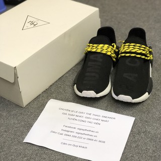 giày human race đen