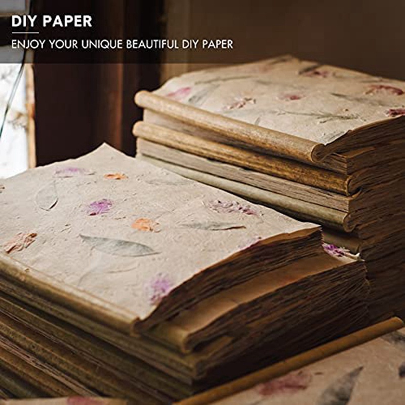 Bộ màn hình làm khuôn giấy bằng gỗ 3 miếng 3 khung kích thước cho giấy thủ công tự làm 12,7X17,8cm 19,8X24,8cm 24,8X33,0cm