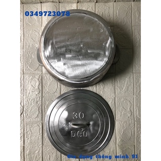 Nồi gang đúc siêu dày số 30 ( lô hàng gang chất lượng tốt)