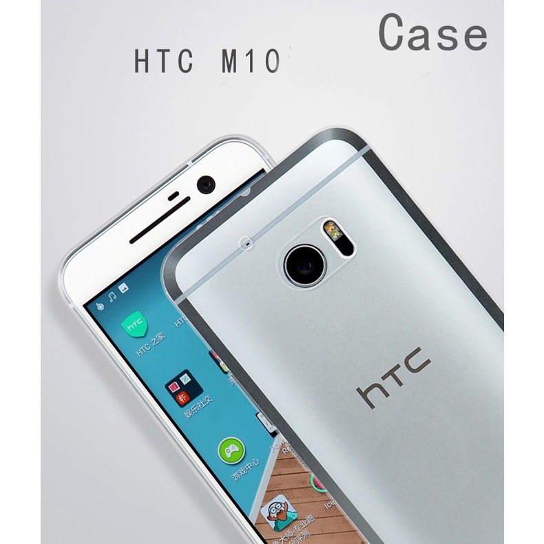 [Chính Hãng GOR][Ảnh Thật] Ốp lưng HTC 10/ One M10 Silicon Dẻo trong suốt