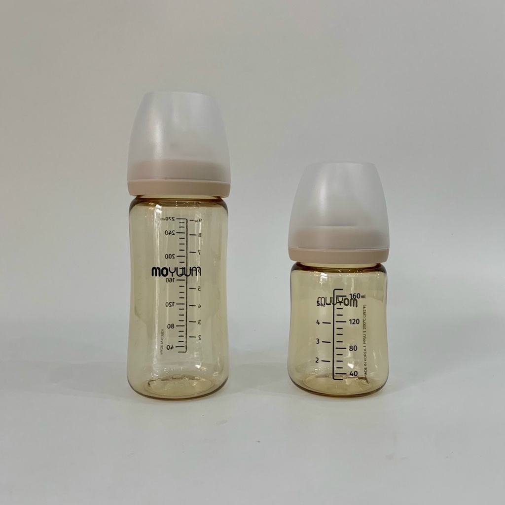 Bình Sữa Moyuum 170ml/ 270ml  Vàng Hàn Quốc