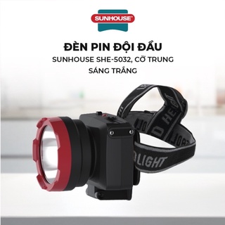 Đèn pin đội đầu sunhouse she-5032 cỡ trung