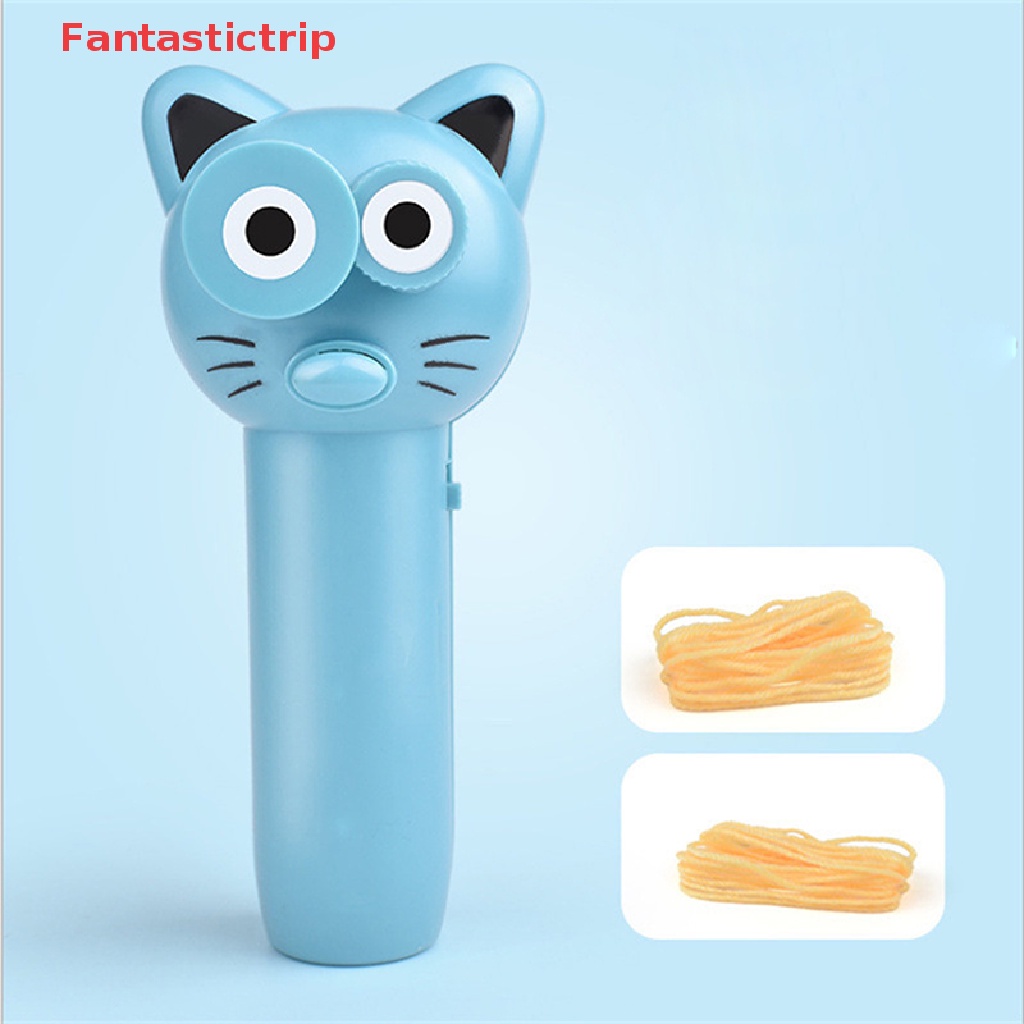 [Fantastictrip] Cánh Quạt Đồ Chơi Dây Kéo Hình Mèo Dễ Thương Điều Khiển Bay Mới