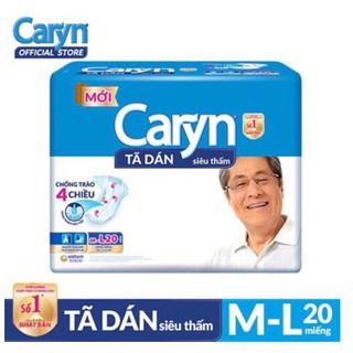 Tã Dán Caryn Siêu Thấm M20 / ML20 / XL 20