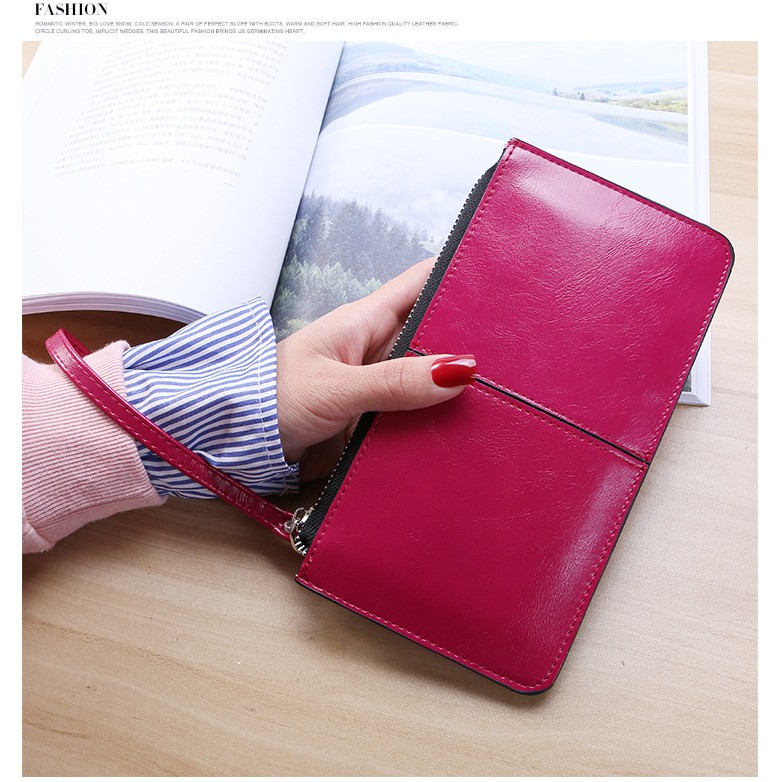 Ví nữ dây kéo kéo khóa đa năng phong cách Hàn Quốc_nhiều màu - VNUD-01