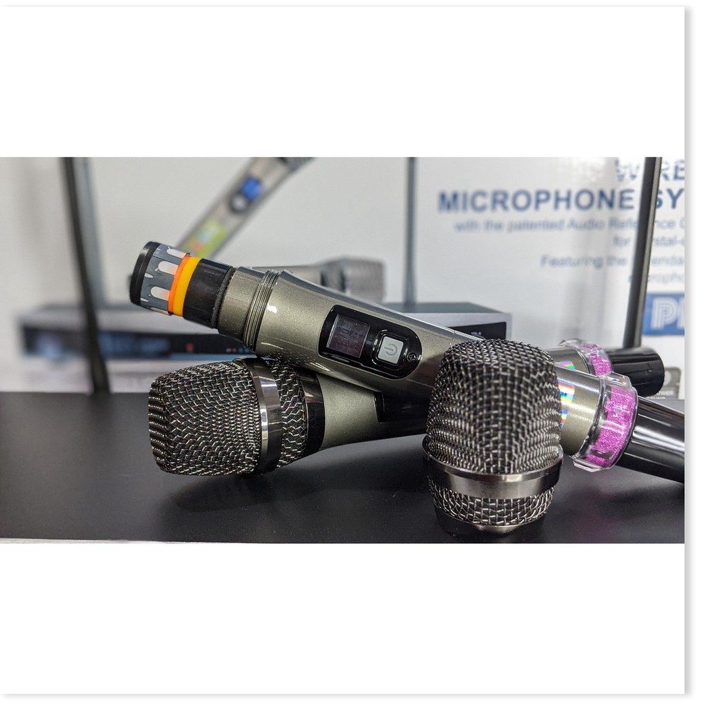 [ GIÁ RẺ CỰC SỐC ] mic không dây Sennheiser PGX-898, bộ micro karaoke siêu đỉnh hút âm cực nhạy-mẫu mới nhất bh 12 tháng