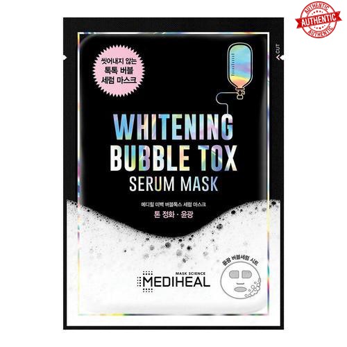 [Mã chiết khấu giảm giá mỹ phẩm chính hãng] Mặt Nạ Thải Độc Mediheal Whitening Bubble Tox Serum Mask 25ml