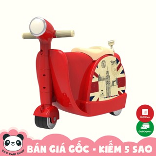 FREESHIP !!! Vali Kéo kiêm xe chòi chân cao cấp Royalcare 822217 màu Đỏ