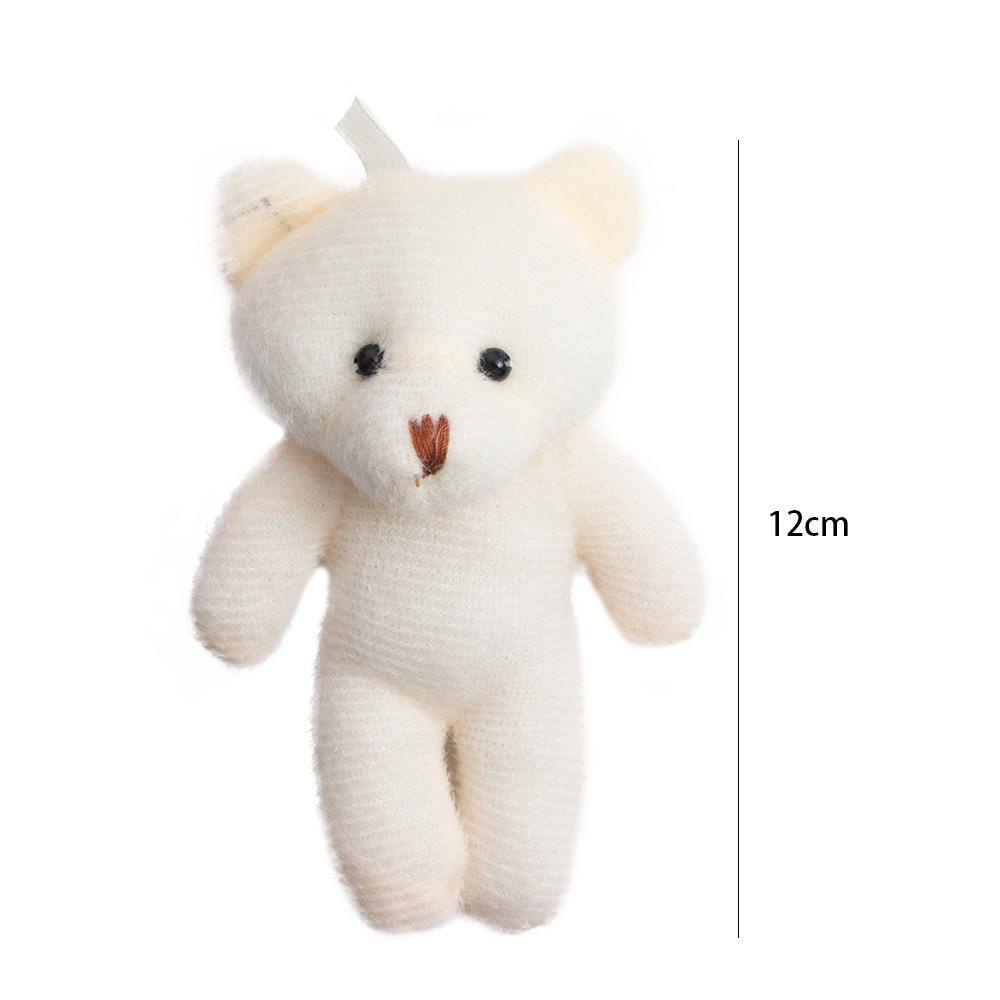 LANFY Móc Khóa Hình Gấu Nhồi Bông 12CM Dễ Thương