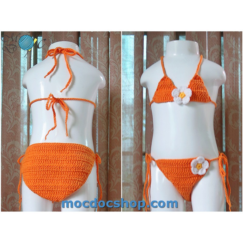 Bikini len cho bé gái 4-18 kg