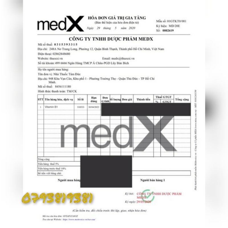 Lọ 100V VitaminB1 Xanh Chuẩn Chính Hãng Date 2026