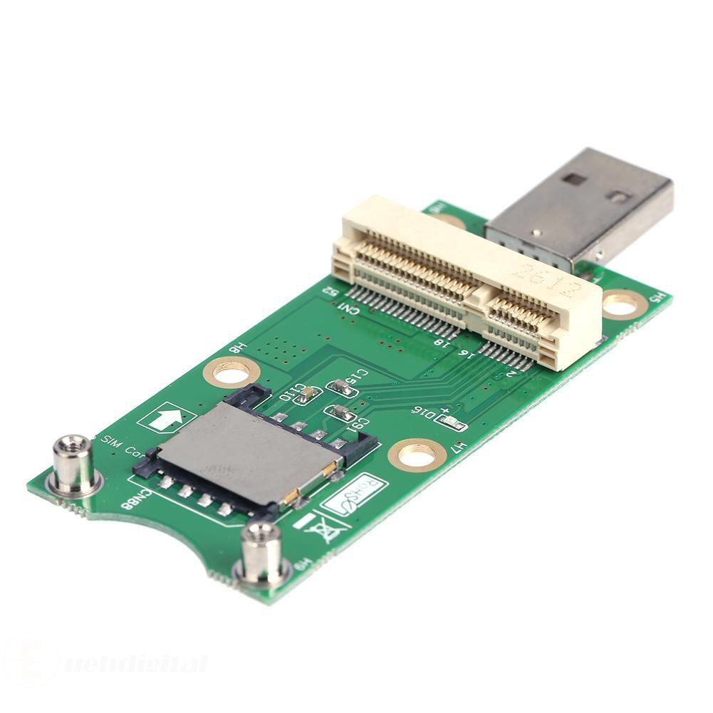 Bộ Chuyển Đổi Pci-E Sang Usb Với Khe Thẻ Sim 8 Pin Cho Wwan / Lte | BigBuy360 - bigbuy360.vn