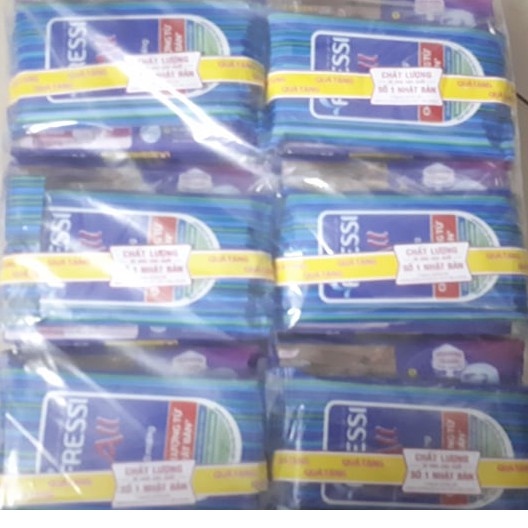 6 gói Diana Ban Đêm 29cm  tặng thêm