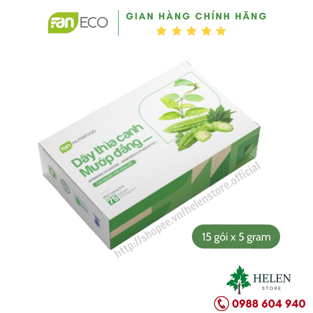 Cao Dây thìa Canh Mướp Đắng ♥️ FANECO - FanNutrifood ♥️ Cao nguyên chất uống liền - Helen Store