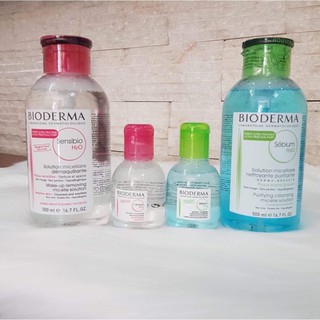 Nước Tẩy Trang Bioderma Sensibio H2O Nắp Nhấn Bản Mới Nhất có Bill Biodema
