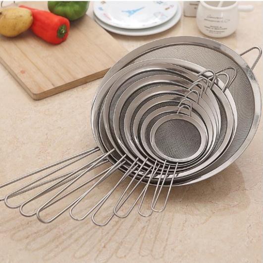 [HÀNG LOẠI A] Rây Lọc inox Thức Ăn Cho Bé Ăn Dặm, các loại cỡ to nhỏ