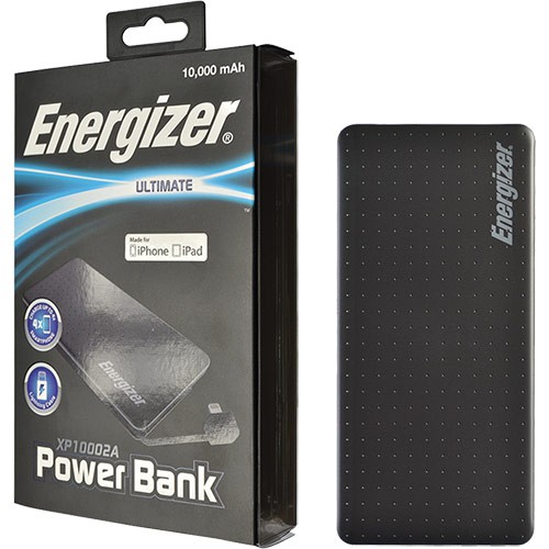 Sạc dự phòng Energizer 10000 mAh XP10002A - Hàng chính hãng