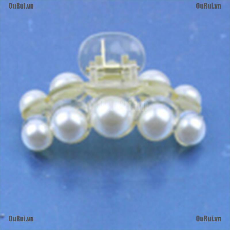 Kẹp Tóc Giả Đính Ngọc Trai Thanh Lịch Dành Cho Nữ