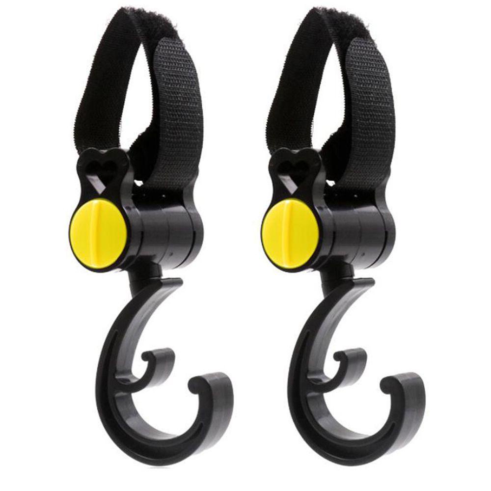 LAYOR1 Set 2 Giá Đỡ Túi Đựng Tã Em Bé Xoay 360 Độ Treo Xe Đẩy Em Bé