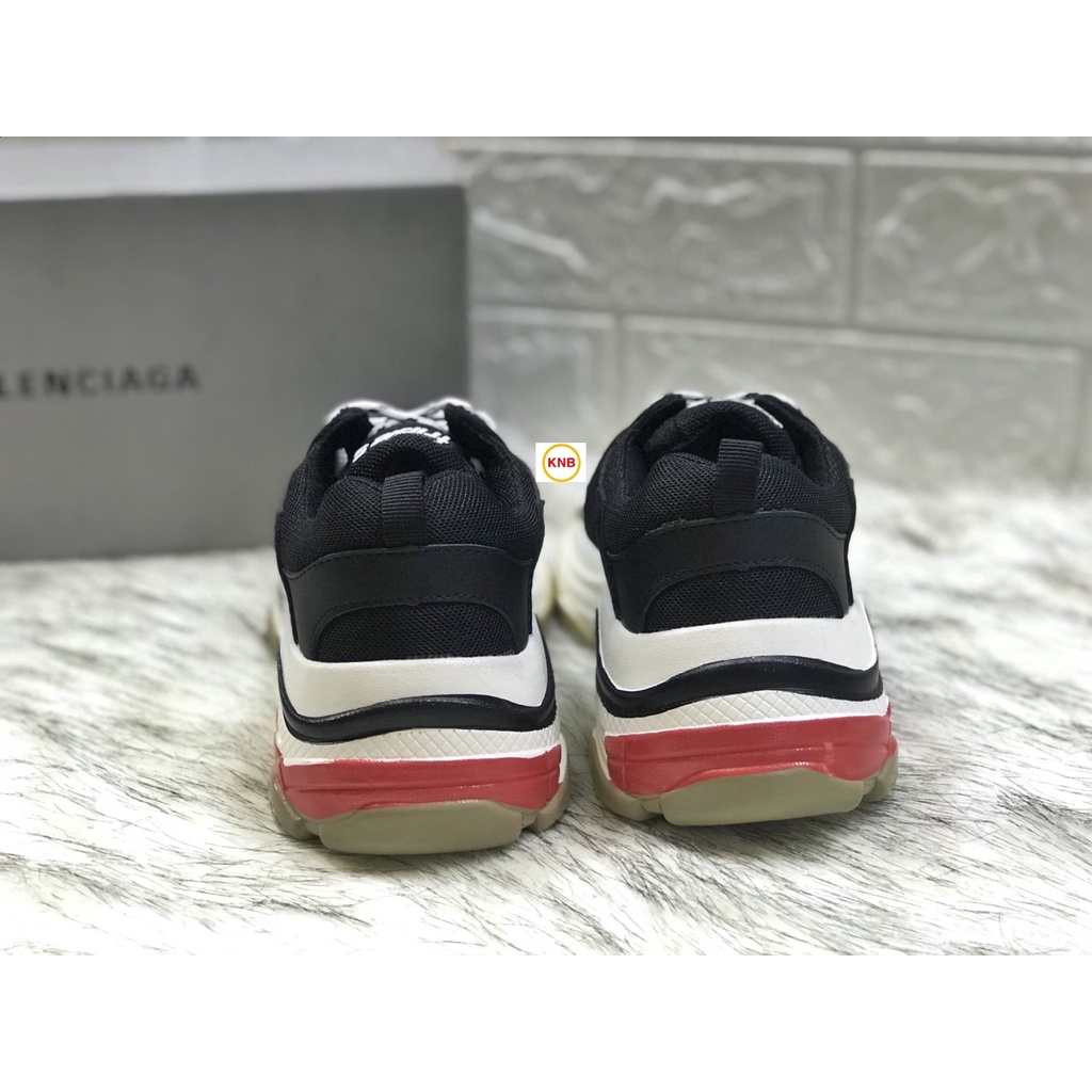 [Tặng tất + Freeship] Giày thể thao nam nữ ulzzang TRIP S,BL ĐẾ ĐỤC ĐEN ĐỎ cực chất xịn xò
