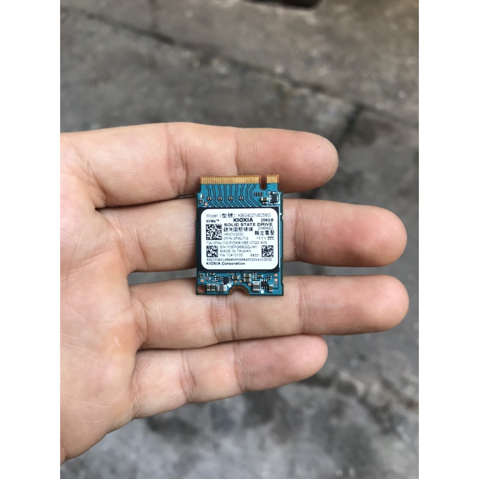 ổ cứng ssd m2 NVME samsung toshiba Kioxia Kingmax 2230 2280 256gb 512gb PCIE PQ3480 KBG40ZNS256G MZ-HPU512T/000 all