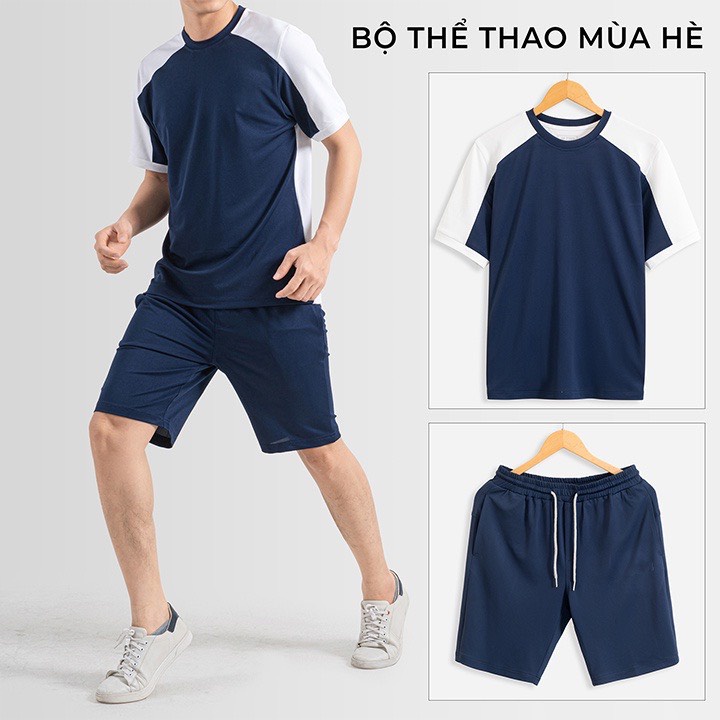 Bộ Quần Áo Nam Vải Cotton Thái Dày Dặn Co Giãn Mặc Nhà Đi Chơi Du Lịch - R-MAN