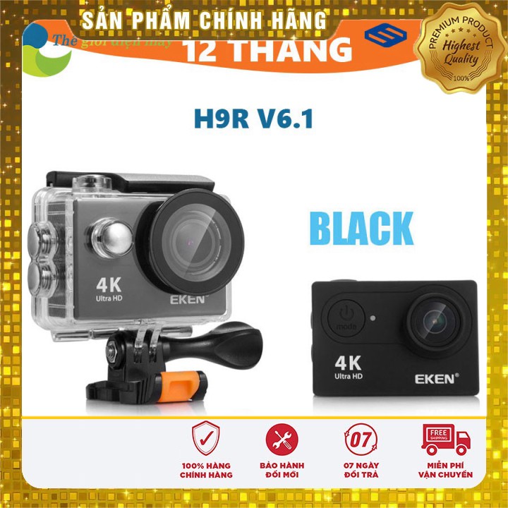 [Sale] Camera thể thao, camera hành trình Eken H9R(có remote) version 8.1, bảo hành 12 tháng tặng filter đỏ và tripod bạ