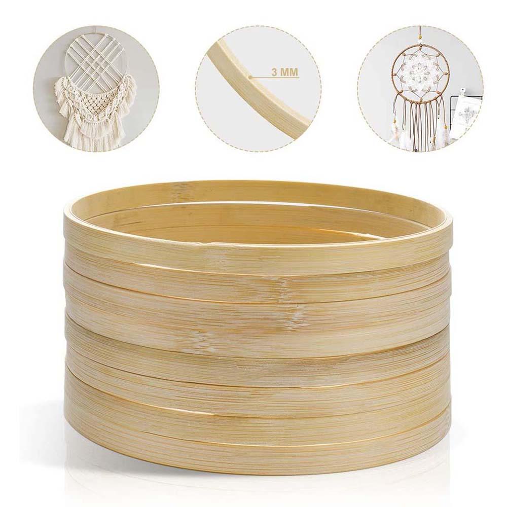 Khung Tranh Thêu Chữ Thập 7 Kích Cỡ DIY Hoops