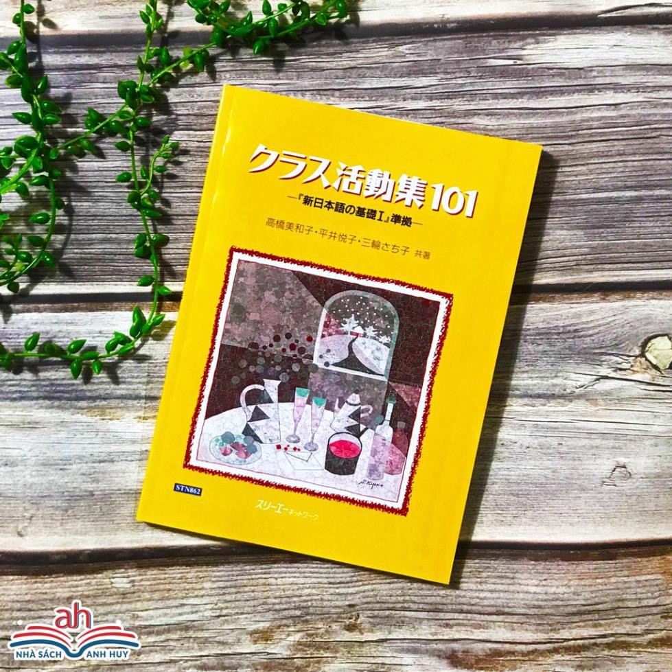 Sách tiếng Nhật - Karasu Katsudou Shu 101 (Sách hướng dẫn dạy Shin Nihongo No Kiso)