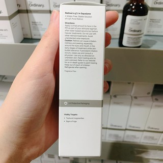 Tinh chất The Ordinary Retinol 0.5% In Squalane