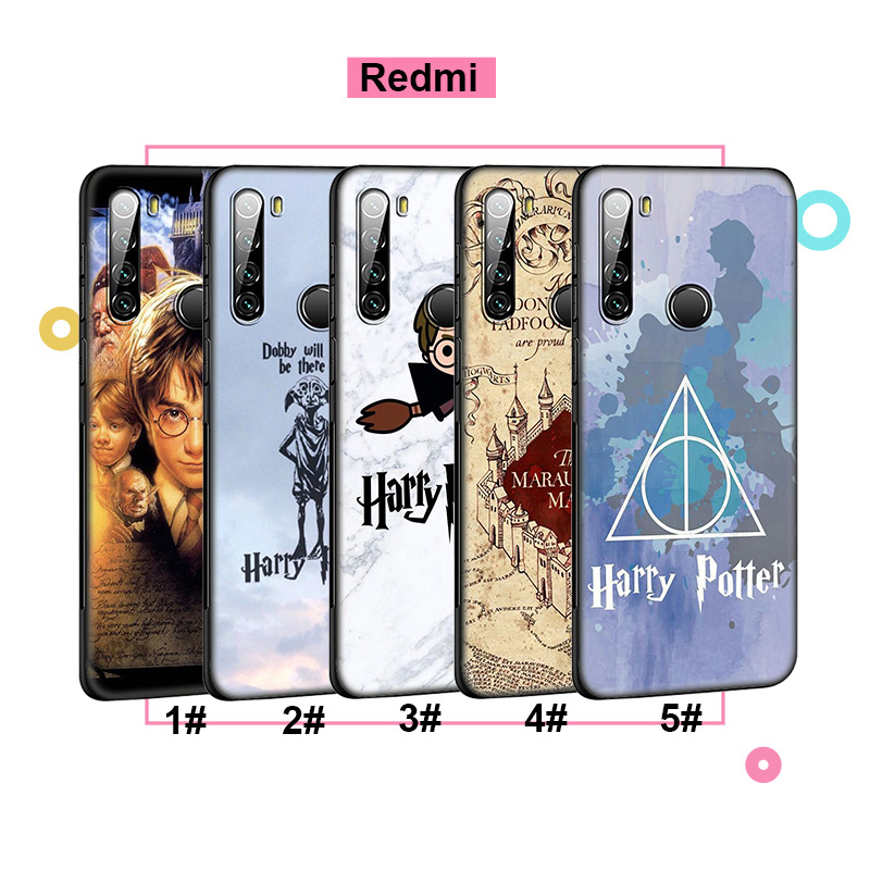 Ốp Lưng Mềm In Hình Harry Potter Cho Xiaomi Mi 6 / 8 / Redmi Note 9s / 9 / 8t / 8 Pro Max / Poco X2