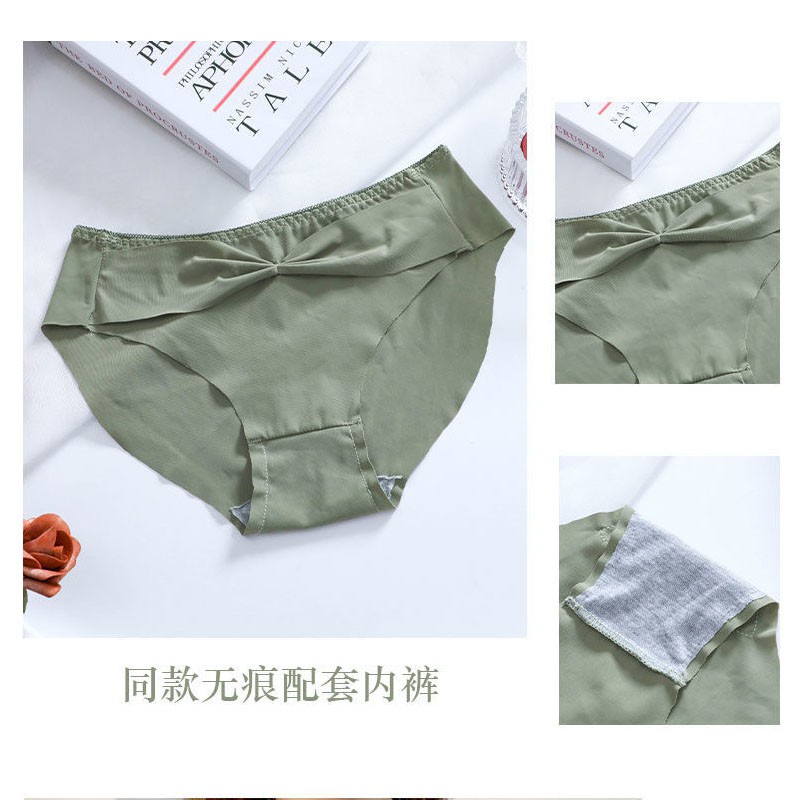 Set áo lót nâng ngực không gọng + quần lót phong cách thời trang quyến rũ dành cho nữ