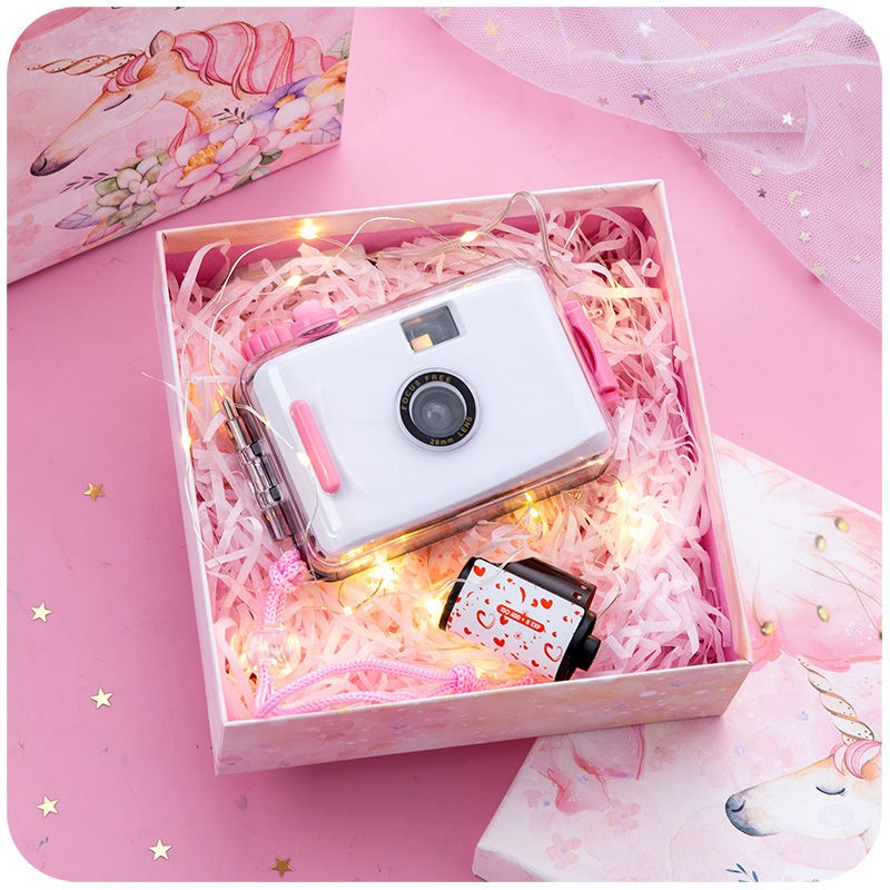 quà tặng ngày học sinh máy ảnh Vibrato point-and-shoot phim trẻ em HD retro chống thấm nước có thể chụp tùy chỉnh | BigBuy360 - bigbuy360.vn