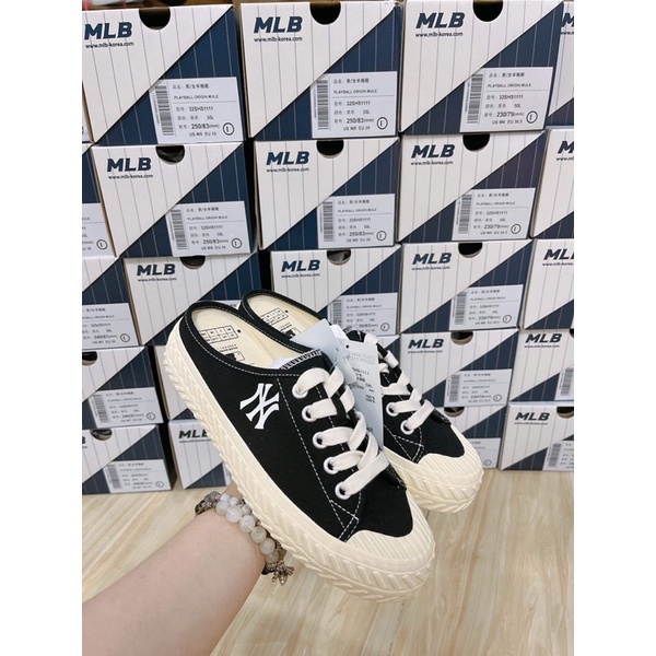 [FAKE ĐỀN GẤP 10] Giày MLB Mule