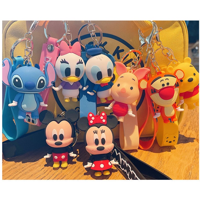 Móc Khóa Hình Chuột Mickey / Minnie Thời Trang