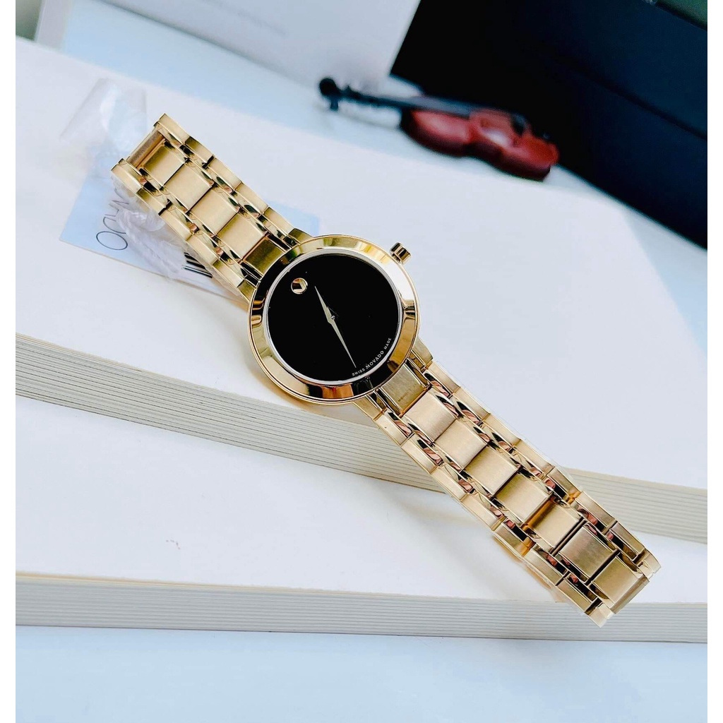Đồng Hồ Nữ Movado Stiri Black 0607282