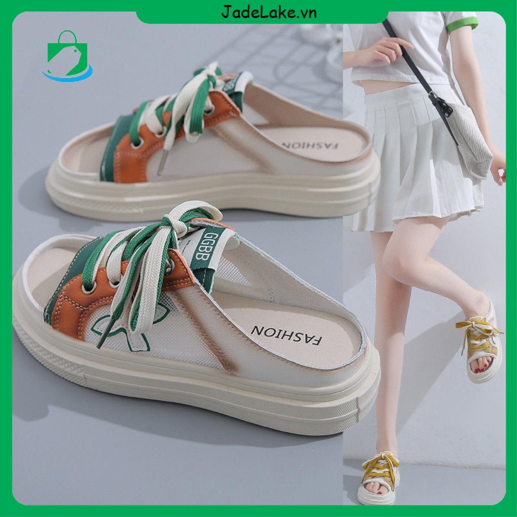 Dép Sandal Đế Dày Thời Trang Mùa Hè Phong Cách Mới Dễ Phối Đồ Cho Nữ