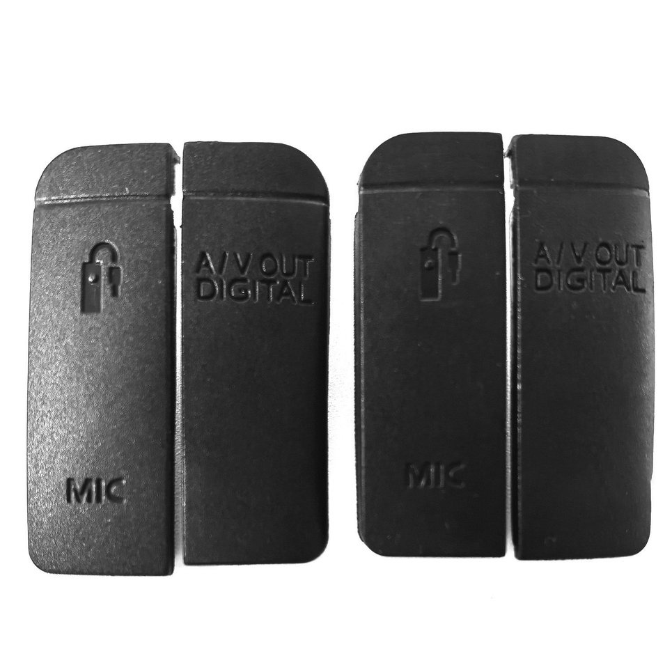 Nắp đậy cổng dưới bằng cao su tương thích với USB/ HDMI dành cho máy ảnh Canon 6D