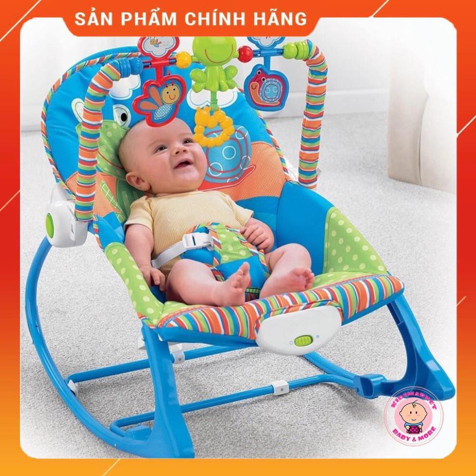 [RẺ VÔ ĐỊCH] Ghế Rung Cao Cấp - Hàng Xuất Thái Lan Cho Bé Nằm Chơi, Ăn Dặm, Có Nhạc Vui Nhộn, Rung Nhẹ Nhàng