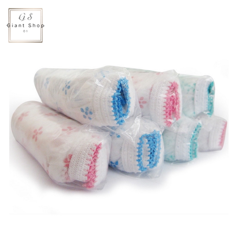 Bộ 7 quần lót giấy cotton dùng một lần dành cho nữ