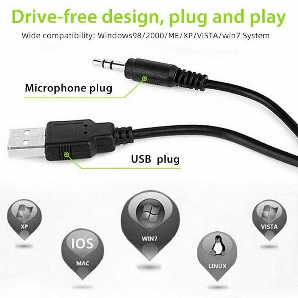 Webcam HD có micro cổng usb 2.0 cho máy tính bàn/laptop M9Y5 | BigBuy360 - bigbuy360.vn