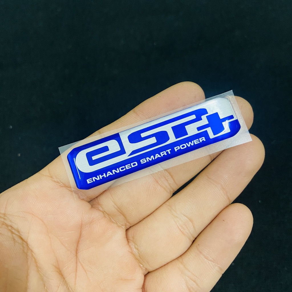 TEM ESP NHỰA DẺO DÁN TRANG TRÍ XE CAO CẤP ZIN SIÊU ĐẸP