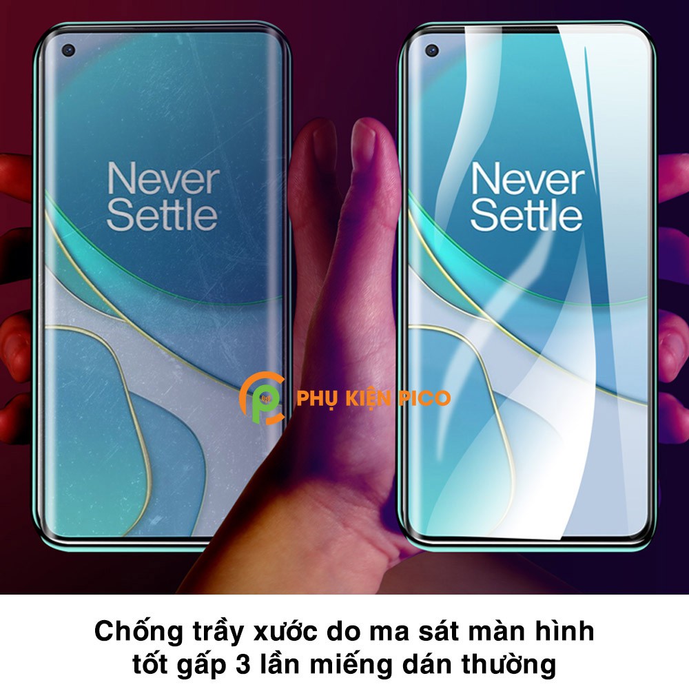 Dán màn hình Oneplus 8T / Oneplus 9 Pro full màn dẻo trong suốt PPF tự phục hồi vết xước - Dán dẻo Oneplus 8T