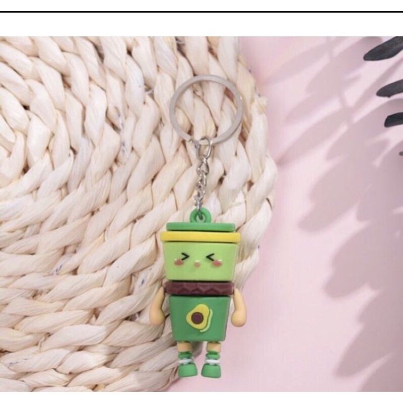 Móc khoá bơ dễ thương móc khoá bơ xinh xắn