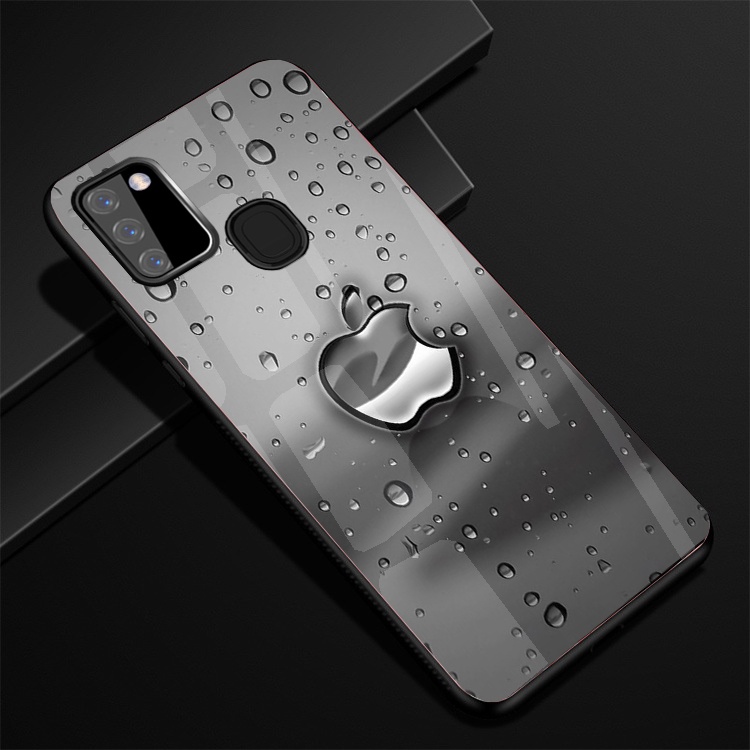 Ốp Lưng Kính SAMSUNG GALAXY A21S Hình in 3D sáng bóng cao cấp